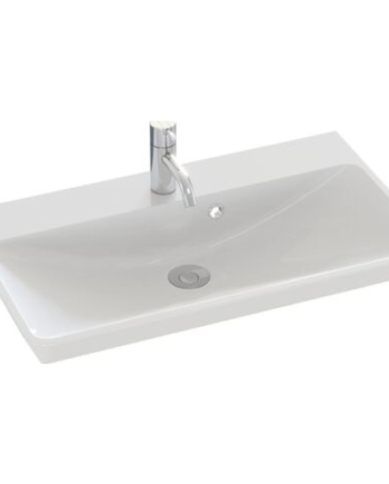 Dansani Mido Mini Marbelique Håndvask 66x38 Hvid