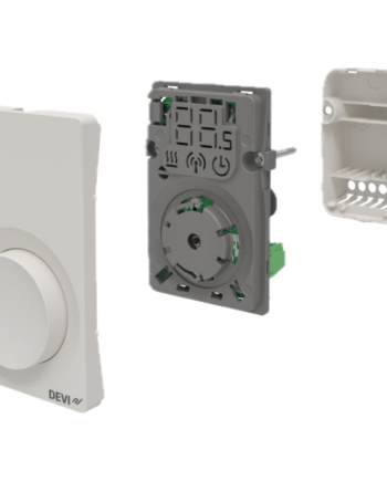 Devi Reg 233 Elgulvvarme Termostat Hvid