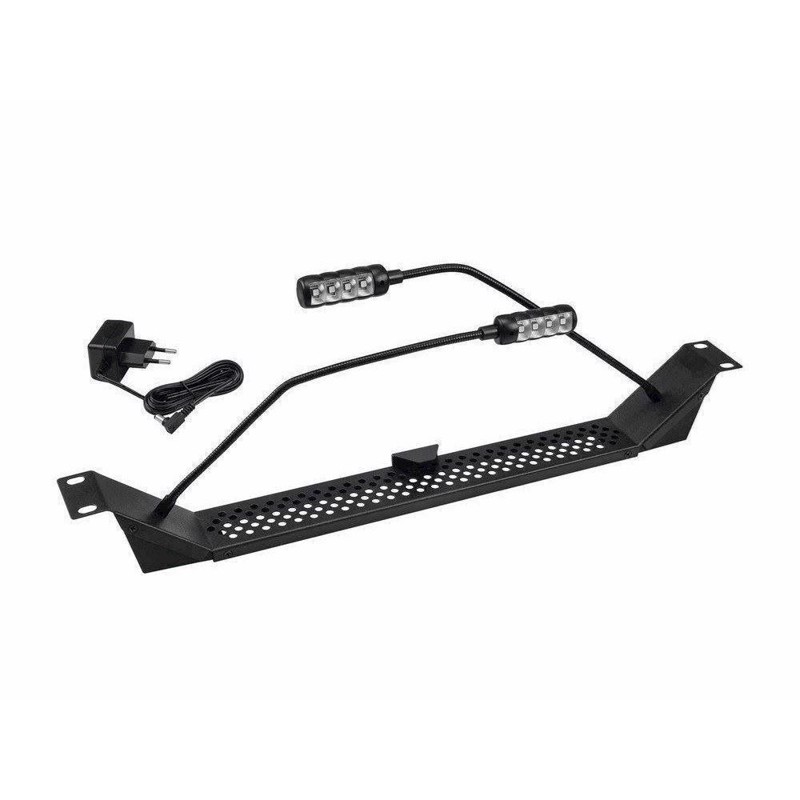 Dobbelt Svanehalselampe Til Rack Led Multicolor