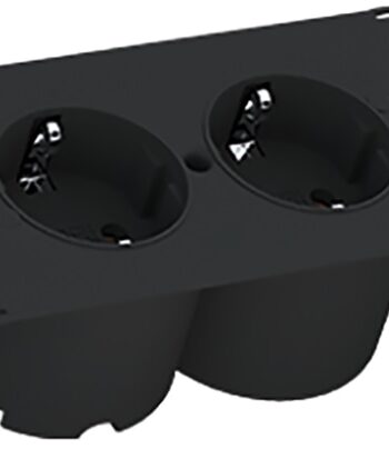Due Dobbelt Schuko Stikkontakt