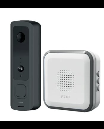 Fesh Smart Home Videodørklokke Med Lydgiver