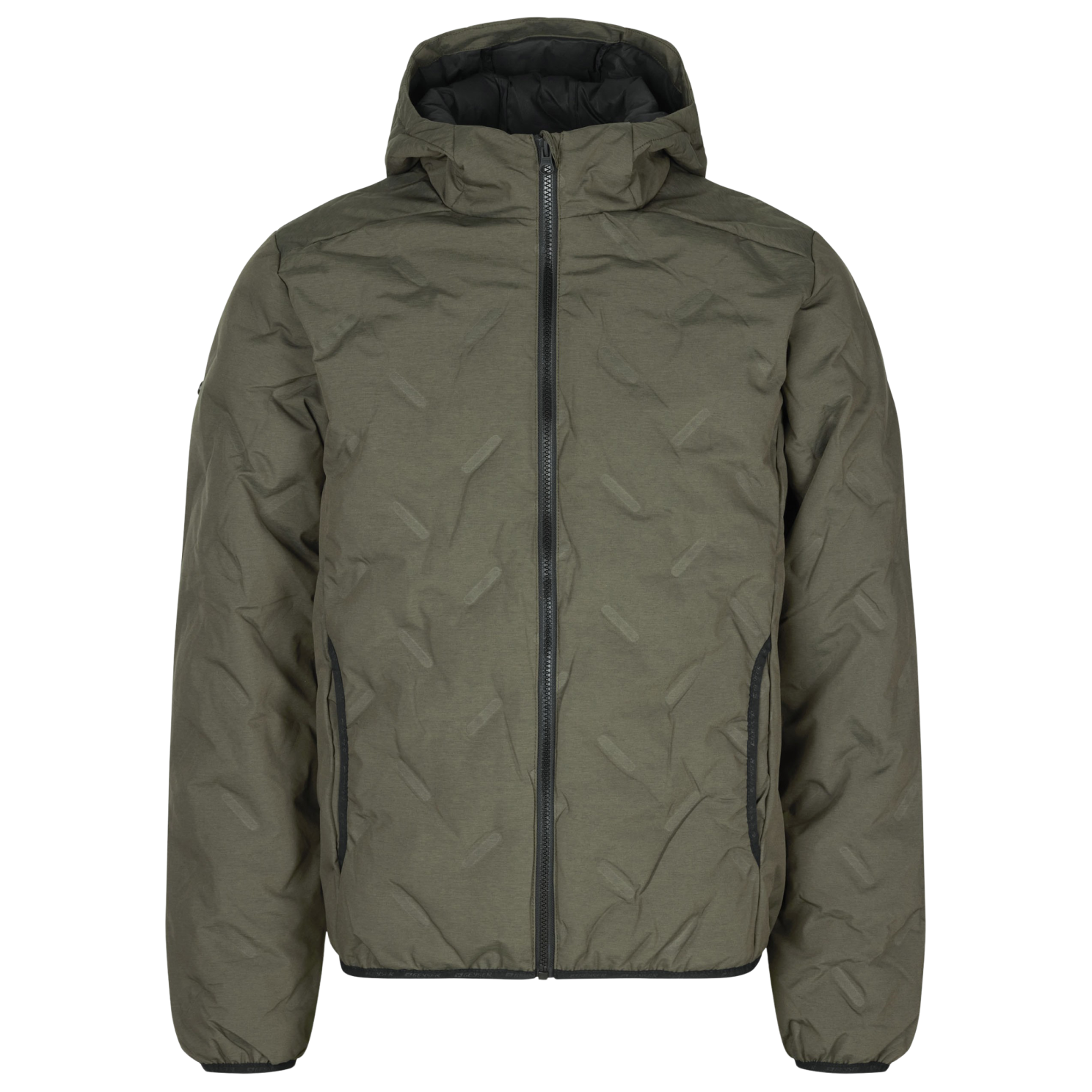 Geyser Quilted Herre Vinterjakke Oliven Melange