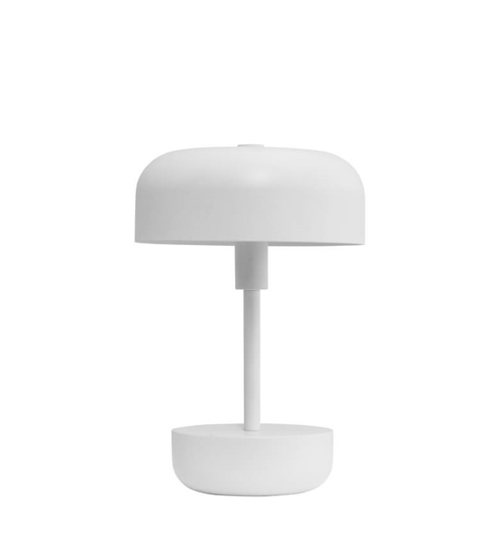 Haipot Portable Bordlampe Batterilampe Hvid