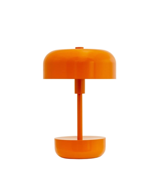 Haipot Portable Bordlampe Batterilampe Orange