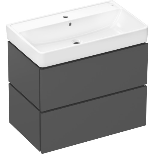 Hansgrohe Xilesa Møbelpakke 80x48 Mat Antracit