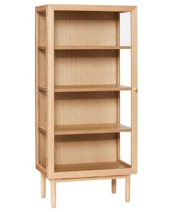 Hbsch Kaiser Vitrineskab Med Front Sider Glas Samt Smart Magnetlukning