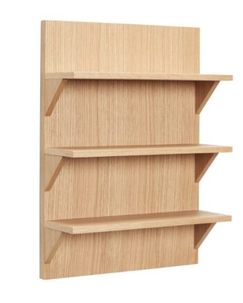 Hbsch Straight Hylde Egetræsfiner Mdf 40x14x54