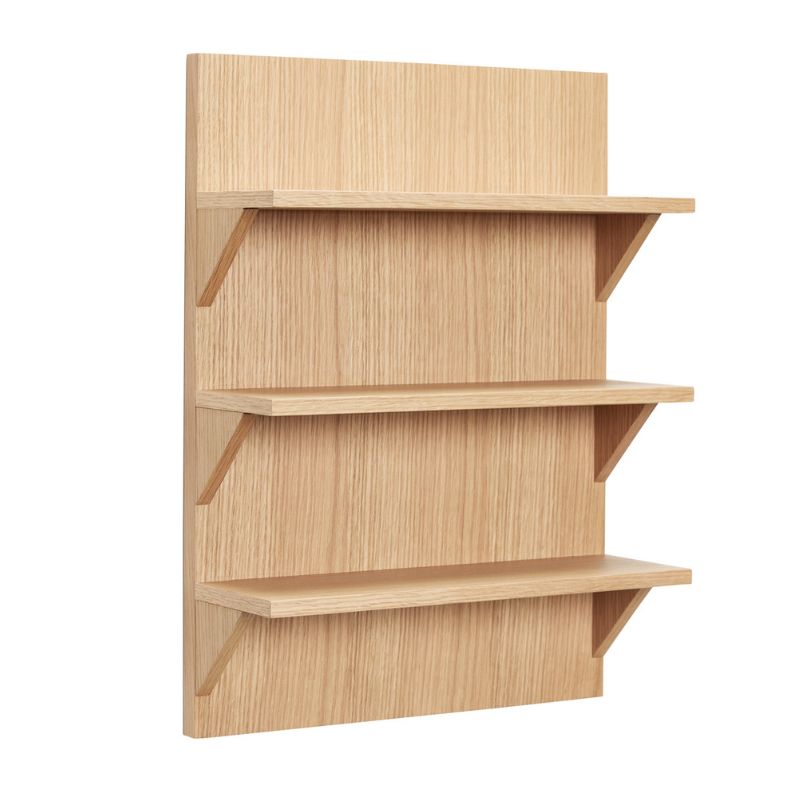 Hbsch Straight Hylde Egetræsfiner Mdf 40x14x54