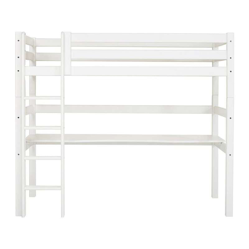 Hoppekids Eco Luxury Højseng Bordplade 90x200 Hvid