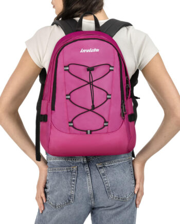 Invicta Invict Act Smart Plain Rygsæk Pink