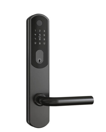 Jasa Guard Elektronisk Dørlås Oval Cylinder Sort