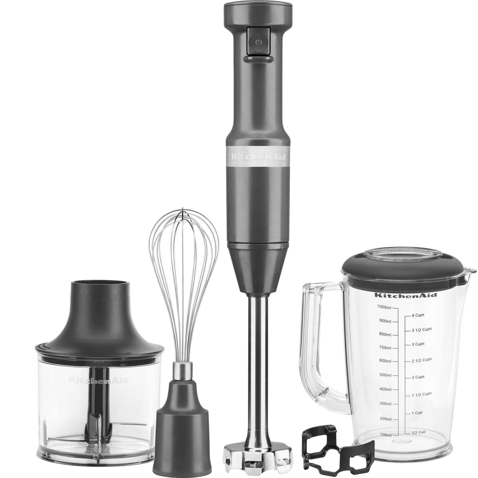 Kitchenaid 5khbv83edg Stavblender Grå