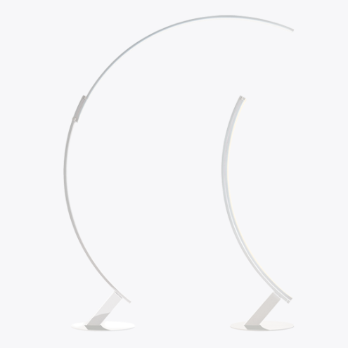 Kyudo Gulvlampe Kundalini Hvid