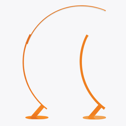 Kyudo Gulvlampe Kundalini Orange