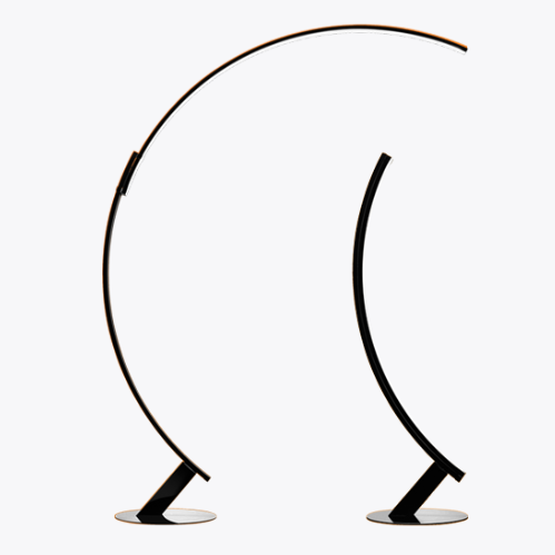 Kyudo Gulvlampe Kundalini Sort