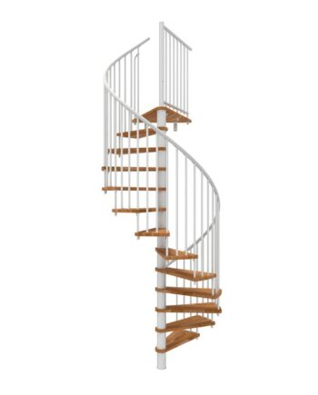Minka Spiral Smart Spindeltrappe Hvid ø140