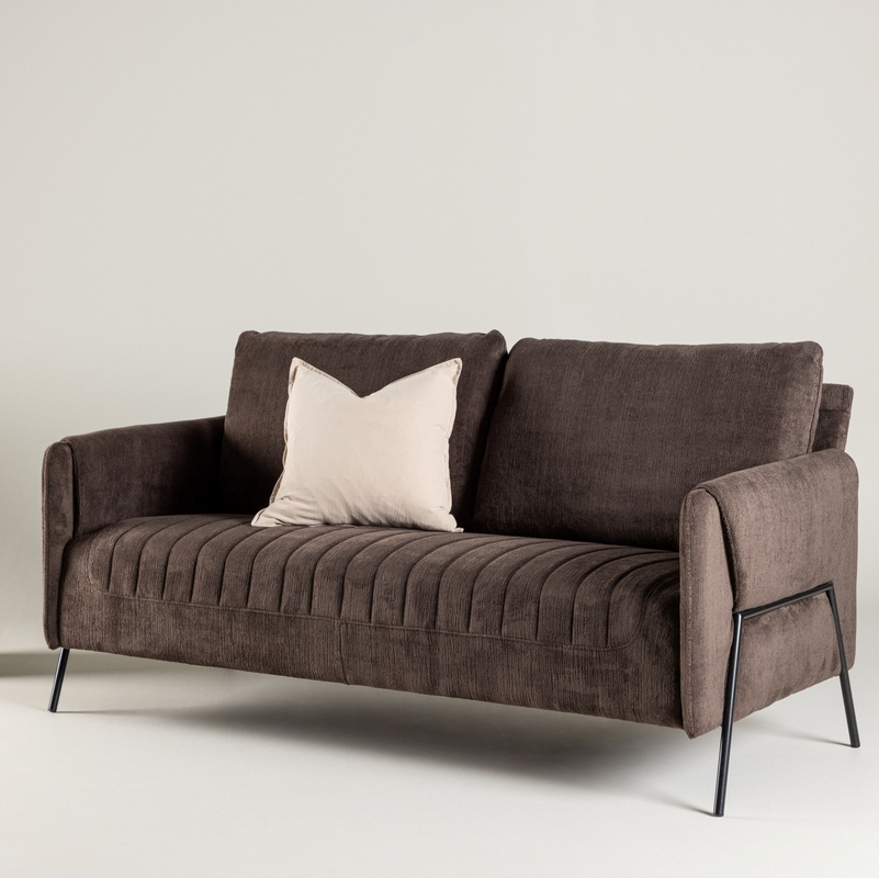 Oban Personers Sofa Brunt Stof