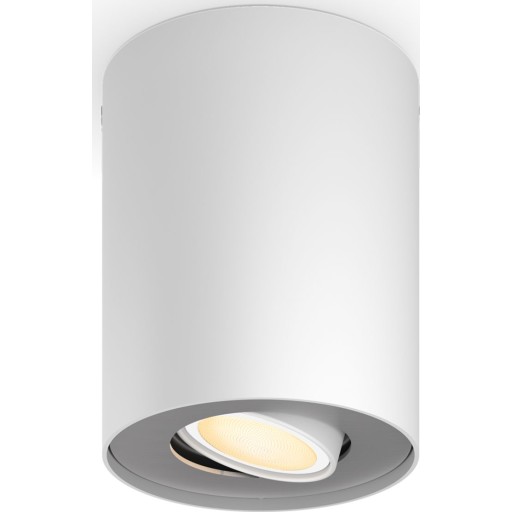 Philips Hue Pillar Påbygningsspot Hvid