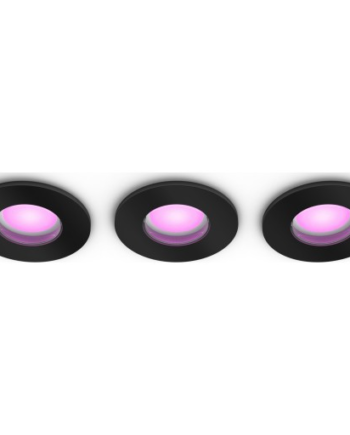 Philips Hue Xamento Recessed Indbygningsspot Sort Pak