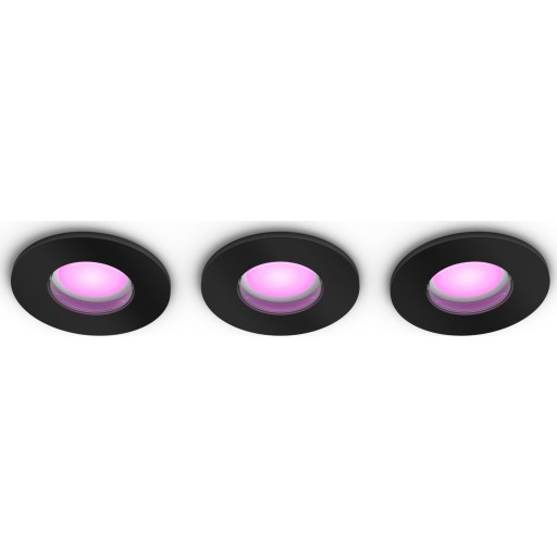 Philips Hue Xamento Recessed Indbygningsspot Sort Pak