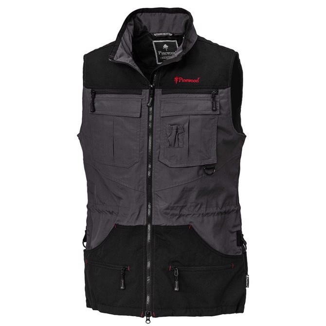 Pinewood Dogsport Vest Kvinder Damer Dark Grey Black Veste