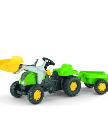 Rolly Toys Pedaltraktor Grøn Med Frontskovl