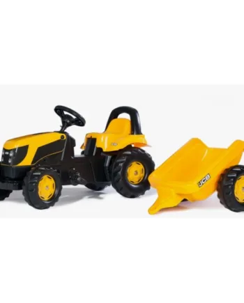 Rolly Toys Pedaltraktor Jcb Med Anhænger
