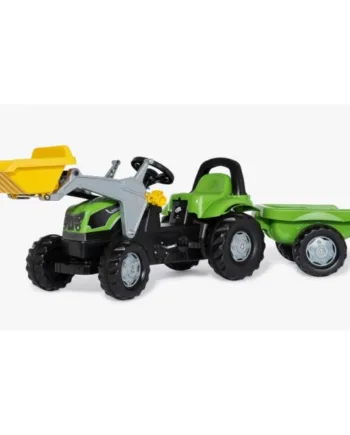 Rolly Toys Traktor Deutz Fahr 5115 Med Frontskovl Fra