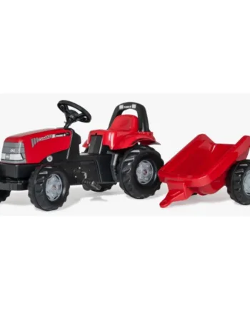 Rollykid Case Cvx 1170 Børnetraktor Med Anhænger