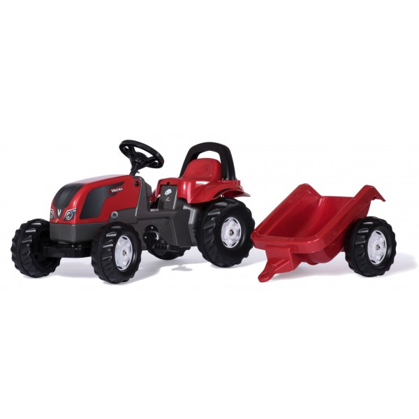 Rollykid Valtra Traktor Med Anhænger