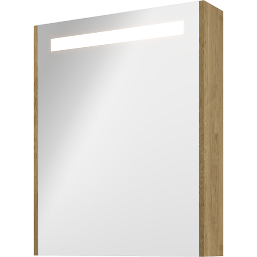 Sanibell Proline Spejlskab Med Lys 60x74 Ideal