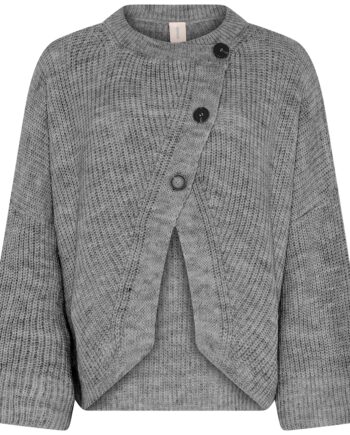 Skovhuus Kvinde Josefine Cardigan Stone Grey