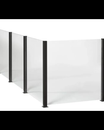 Smart Fence Glas Klar Modul