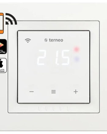 Smart Thermostat Terneo Gulvtermostat Føler Hvid