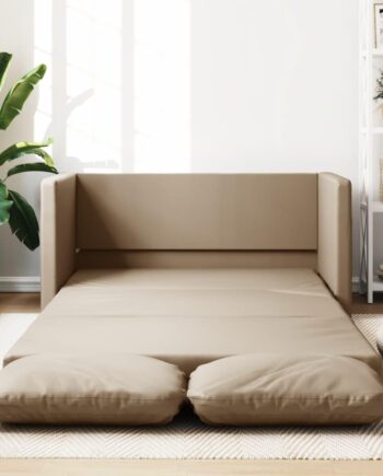 Sovesofa Kunstlæder Cappuccino 112174