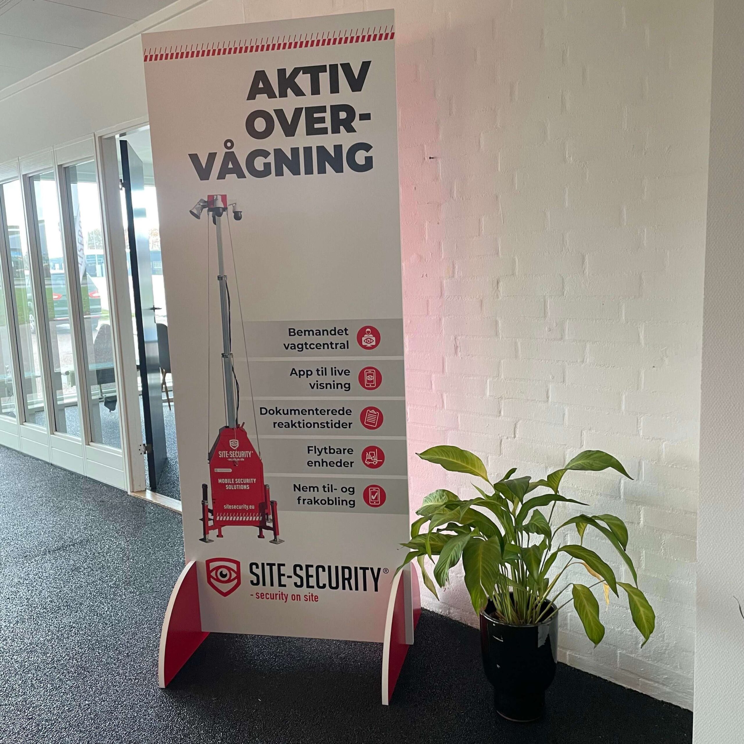 Stående Display 85x200cm