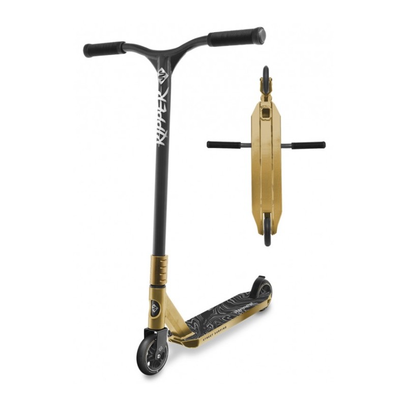 Street Surfing Ripper Gold Trick Løbehjul Med Abec Kuglelejer Hic Compression