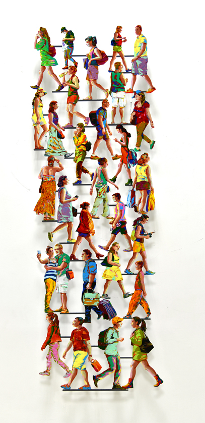 Street View Skulptur David Gerstein Malerier David Gerstein Shop Her
