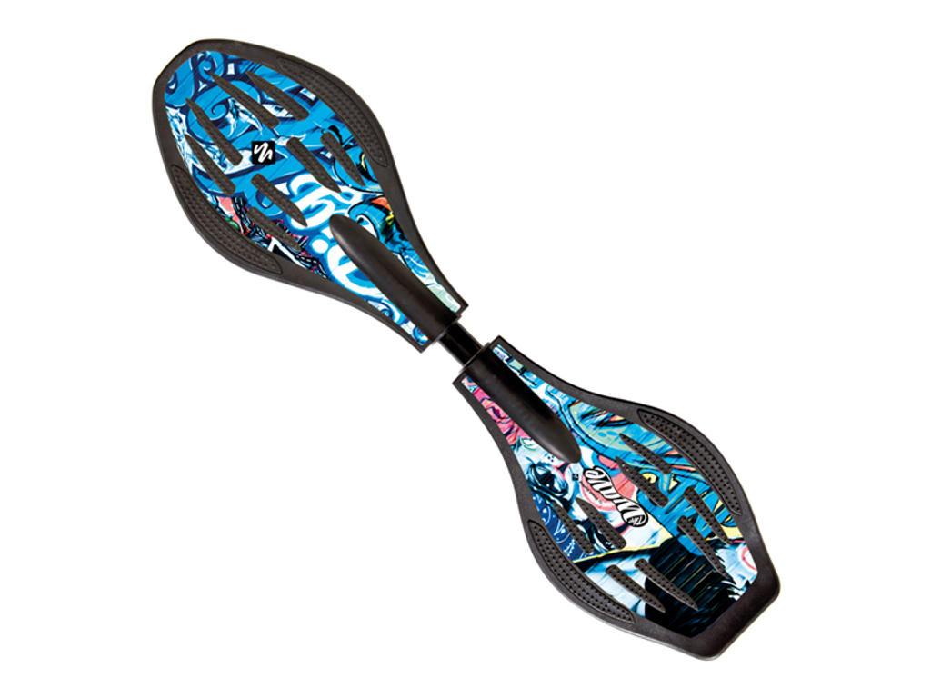 Streetsurfing Waveboard Original Props Blue Sort Blå
