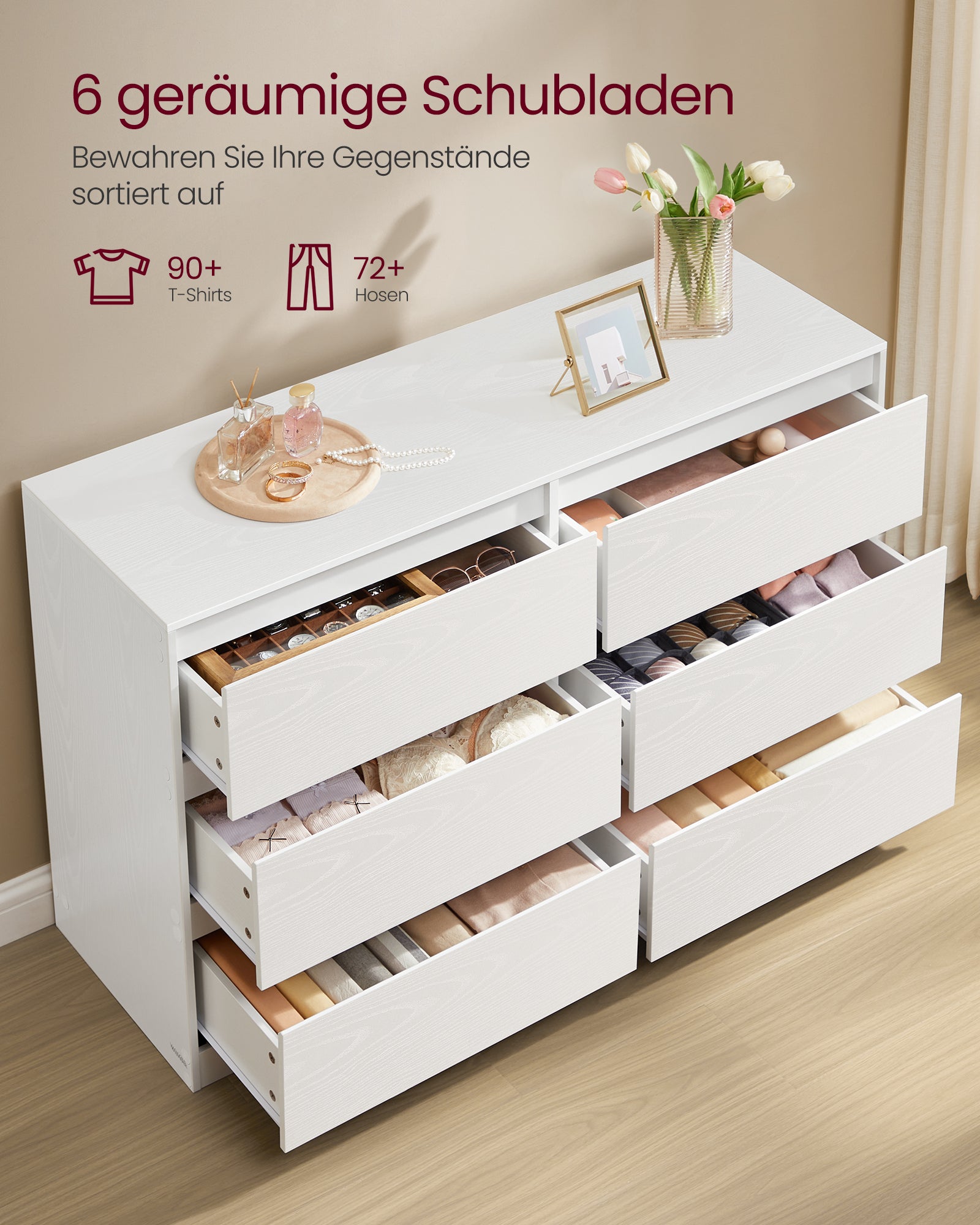 Thea Kommode Hvid