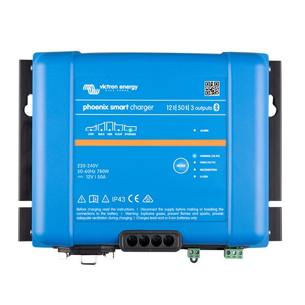 Victron Phoenix Smart Ip43 Lader 12v 50a3 Husk 1250856 1250853