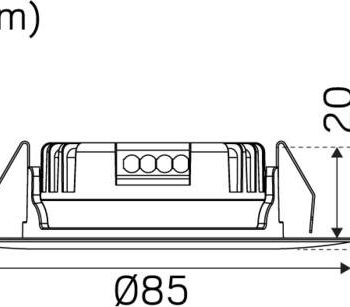 1218 Smart 300lm Hvid