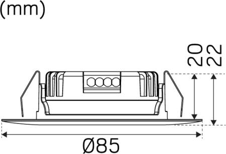 1218 Smart 300lm Hvid