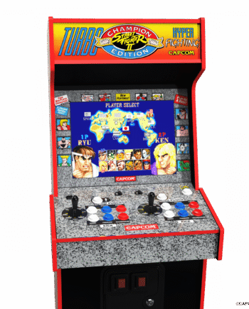 Arcade Street Fighter Legacy Wifi Enabled Arcade Machine Arkademaskine Geekd