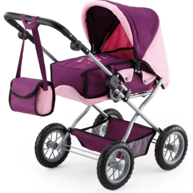 Bayer Combi Grande Lilla Pink Smart Dukkevogn Hurtig Levering