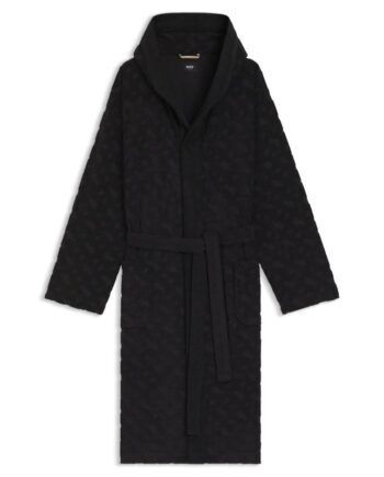 Boss Fashion Robe Morgenkåbe Sort Til Herre
