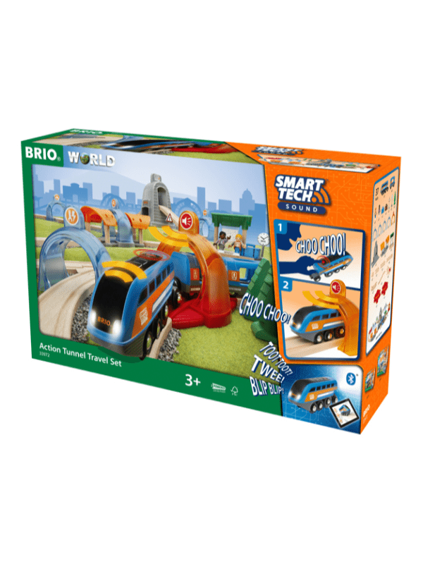 Brio Smart Tech Sound Action Tunnel Rejsesæt Brio Togbane Legekammeraten