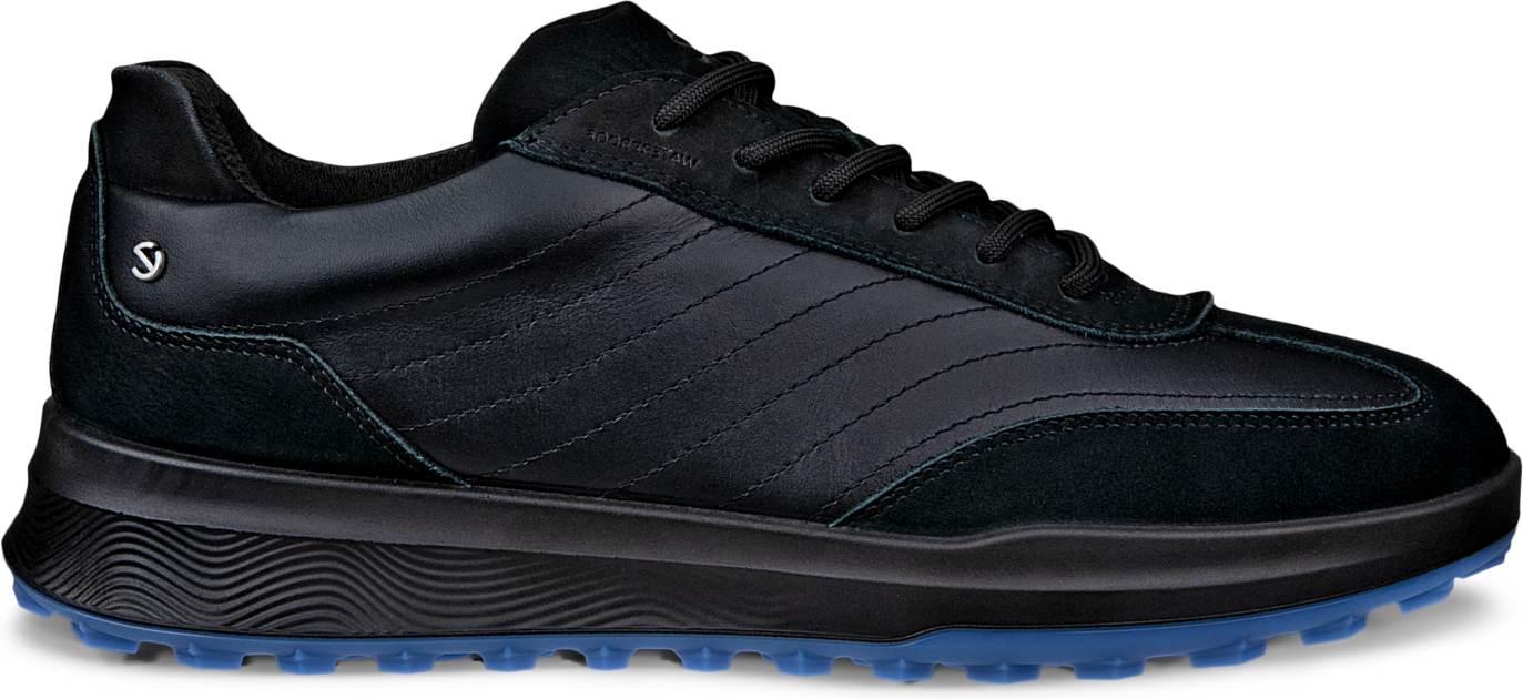 Ecco Street Vibe Vandtætte Dame Golfsko Uden Spikes Black Black Str Normal