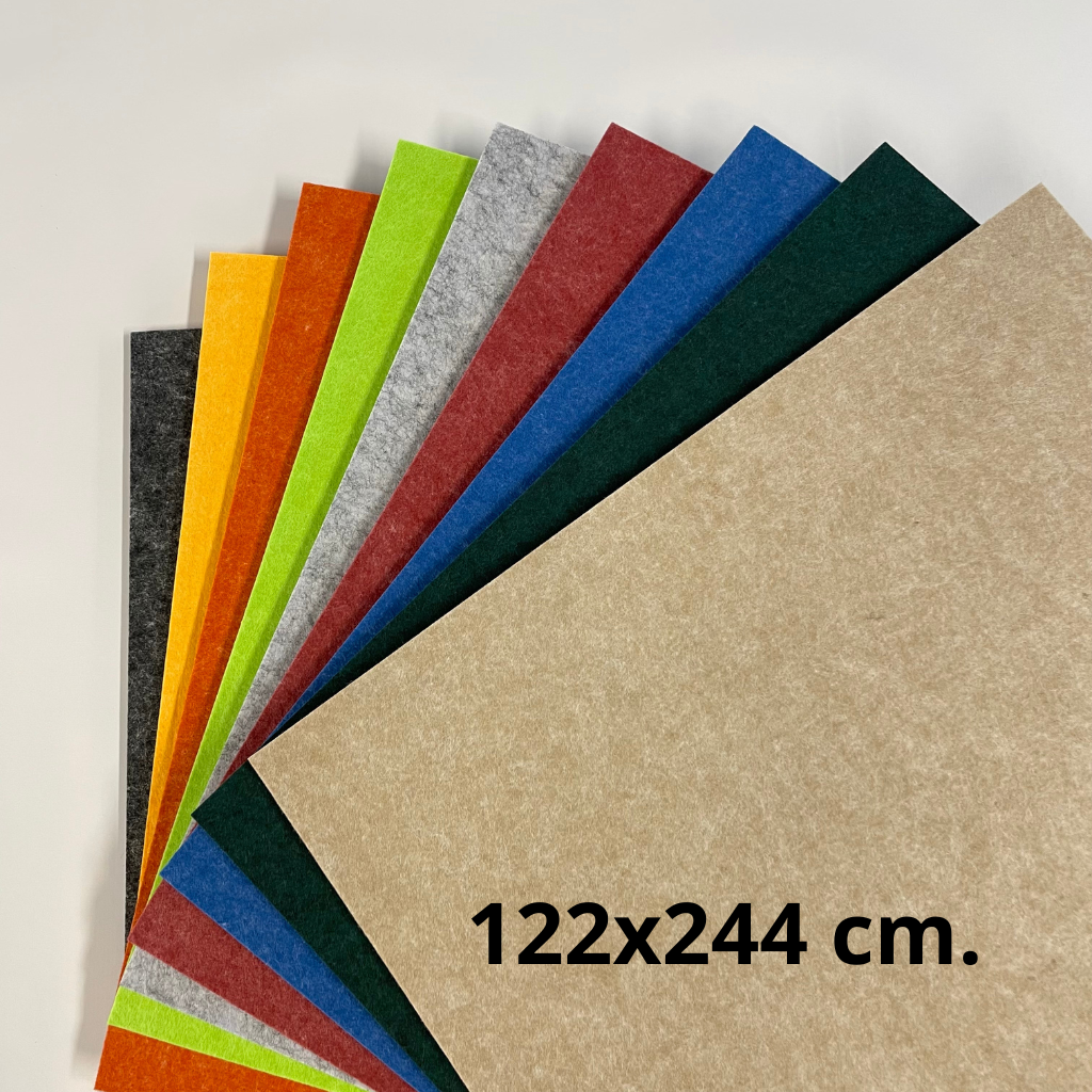 Filt Akustikplade 9mm 122x244cm