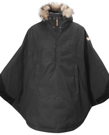 Fjallraven Luhkka Kappe Dark Grey Jakker